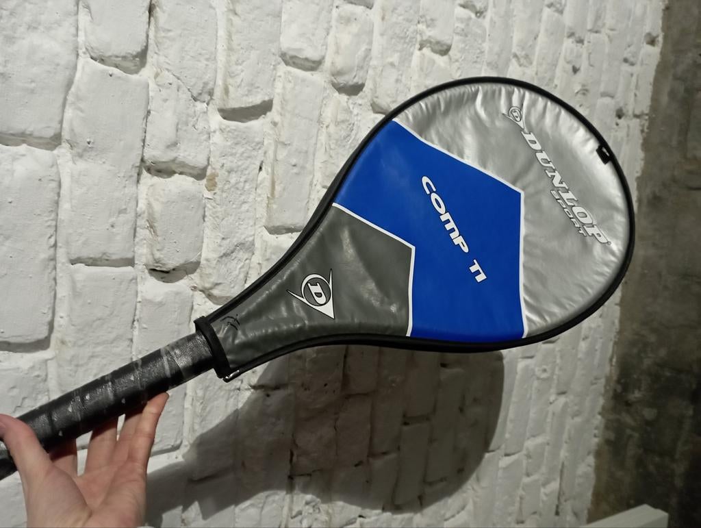 Dunlop tennisracket Comp Ti, Ophalen of Verzenden, Zo goed als nieuw, Racket, Dunlop