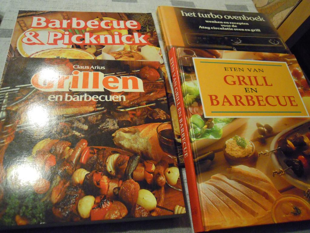 Grillen en Barbecuen, Livres, Livres de cuisine, Utilisé, Europe, Enlèvement ou Envoi