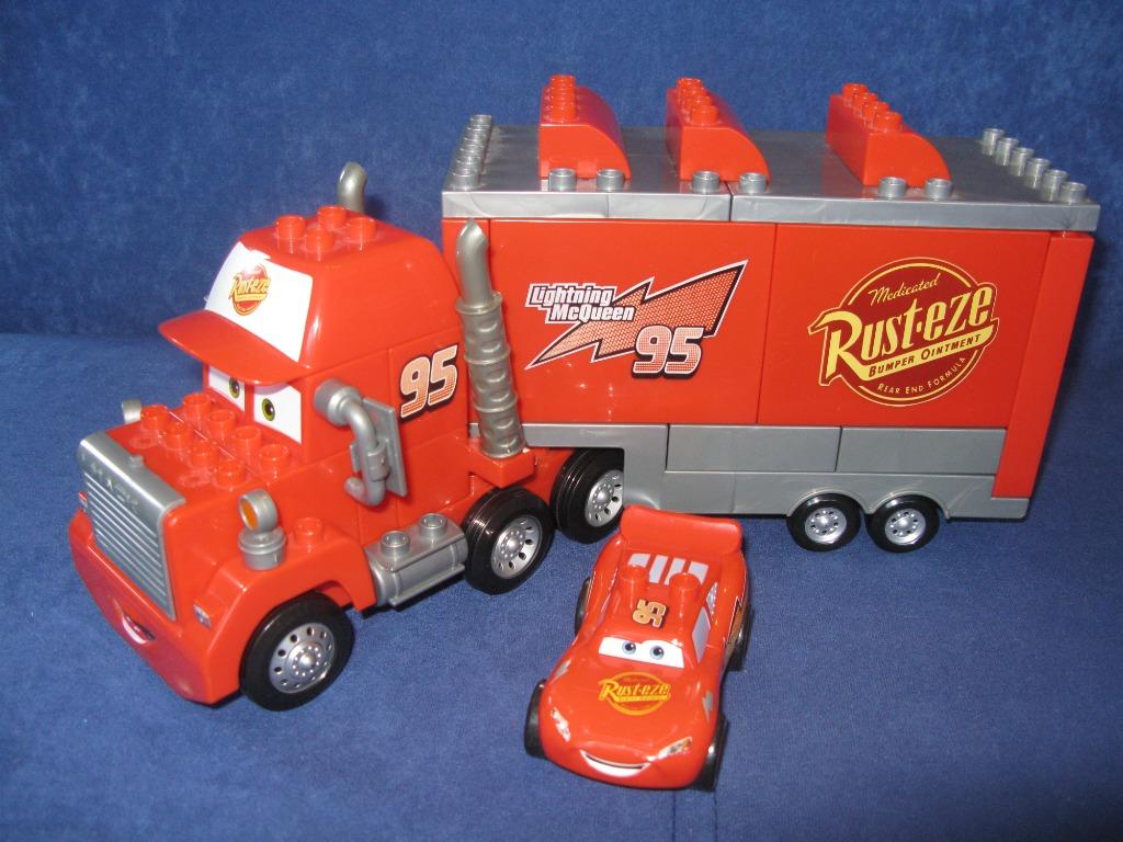 Cars Megablocks Mack and McQueen (7769), Kinderen en Baby's, Ophalen of Verzenden, Gebruikt, Complete set
