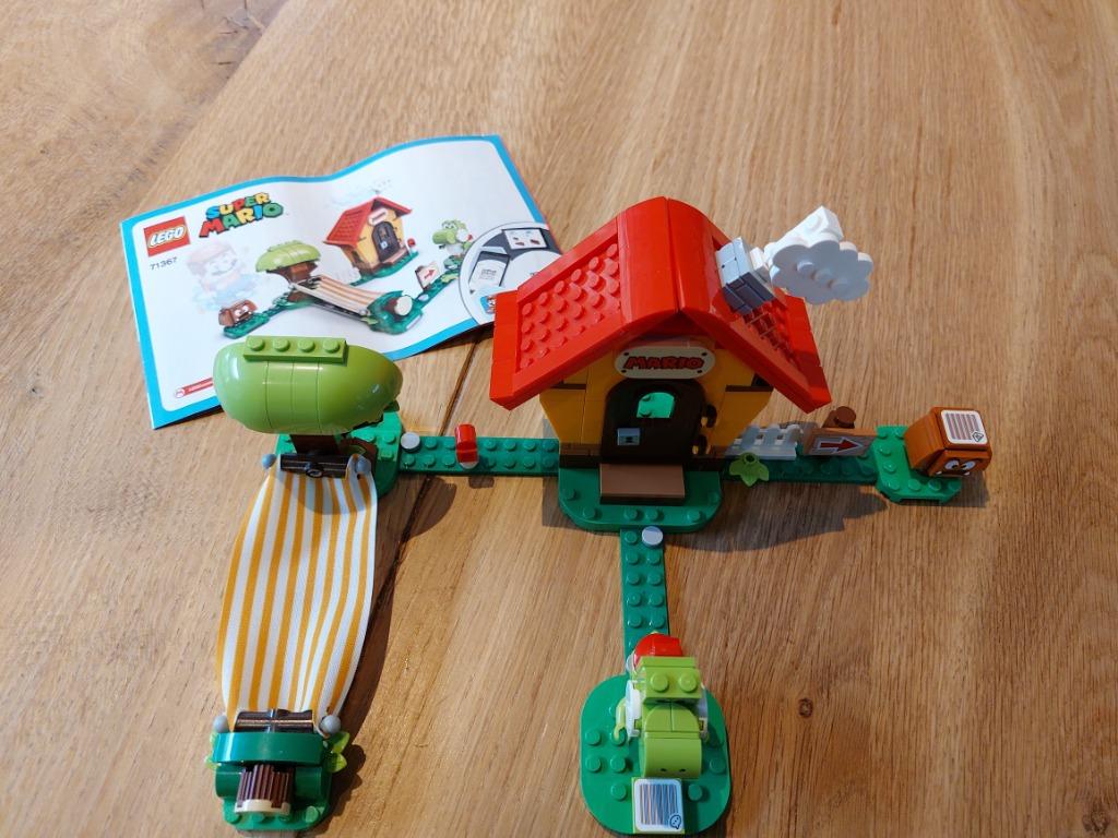 Lego Super Mario 71367 Mario's huis & Yoshi, Ophalen of Verzenden, Zo goed als nieuw, Complete set, Lego