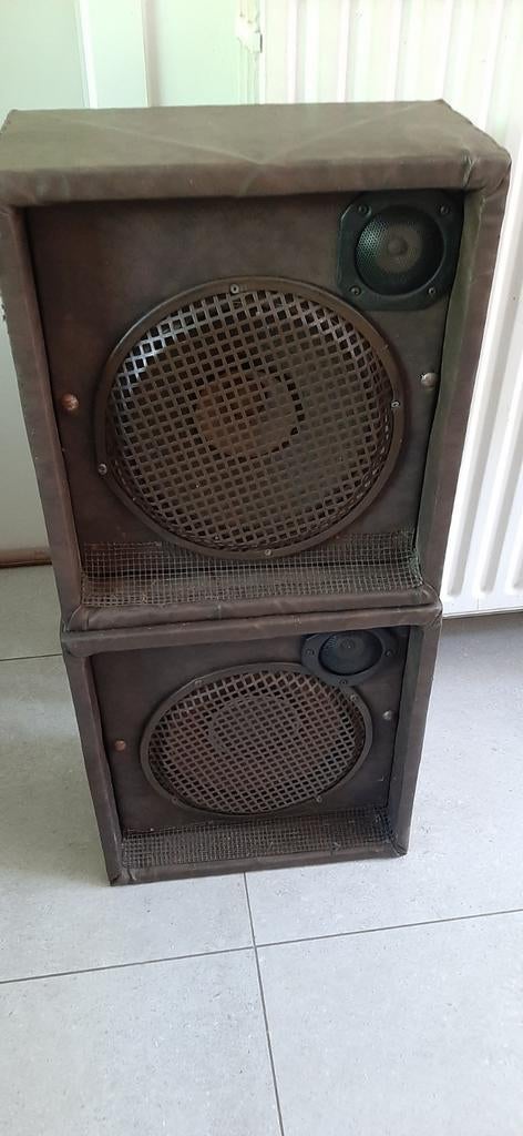 Haut-parleurs 120 Watt, TV, Hi-fi & Vidéo, Enceintes, Enlèvement ou Envoi, Utilisé