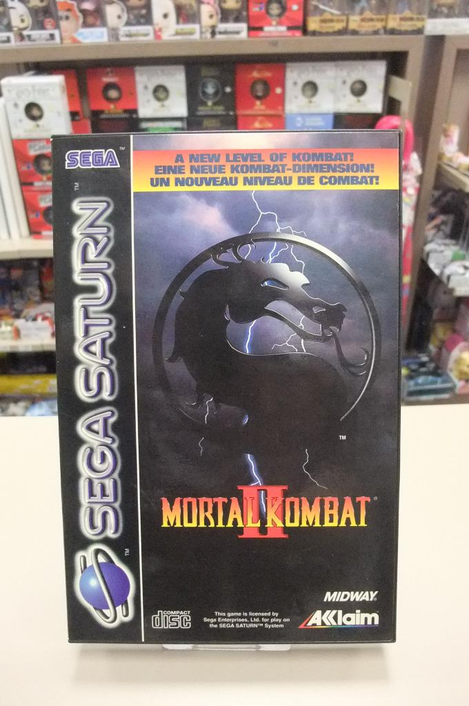mortal kombat ii (cib) saturn, Consoles de jeu & Jeux vidéo, Jeux | Sega, Enlèvement ou Envoi, 2 joueurs, À partir de 16 ans, Acclaim