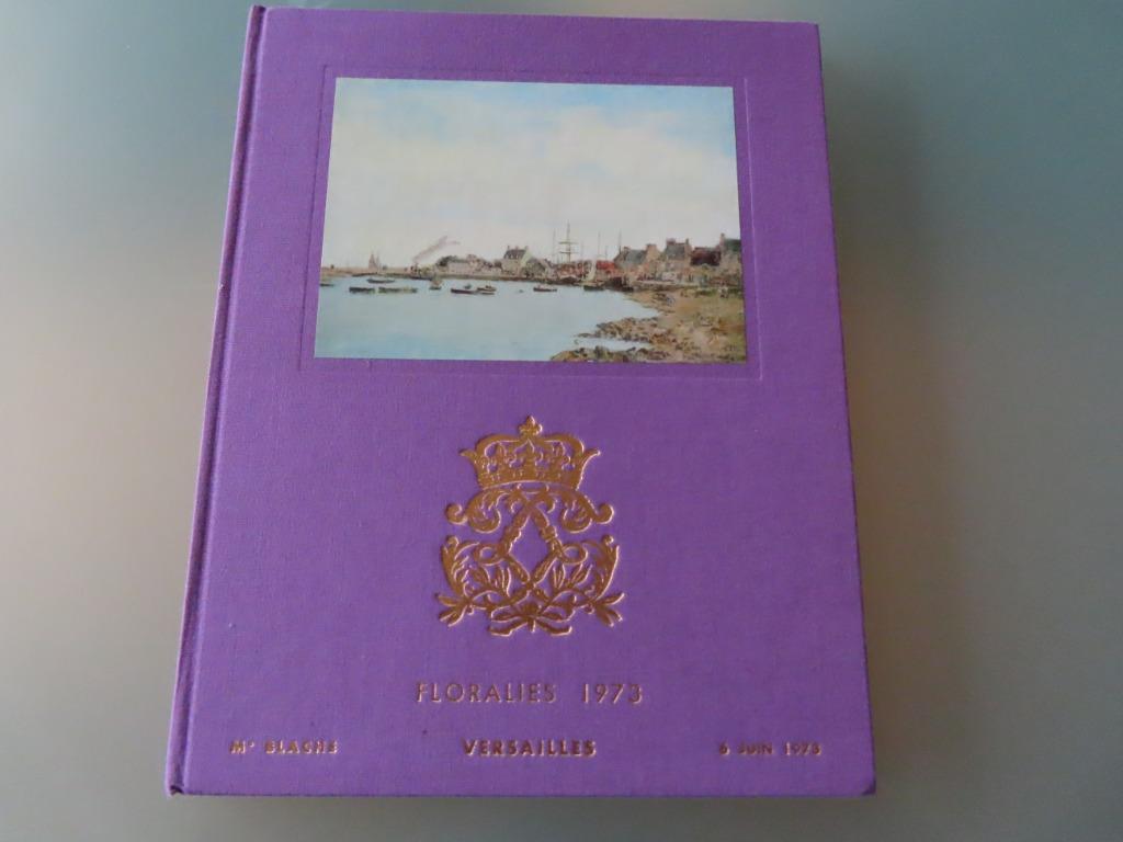 ETAT NEUF : Floralies 1973 – M Georges Blache VERSAILLES, Georges Blache, Peinture et dessin, Enlèvement ou Envoi, Comme neuf
