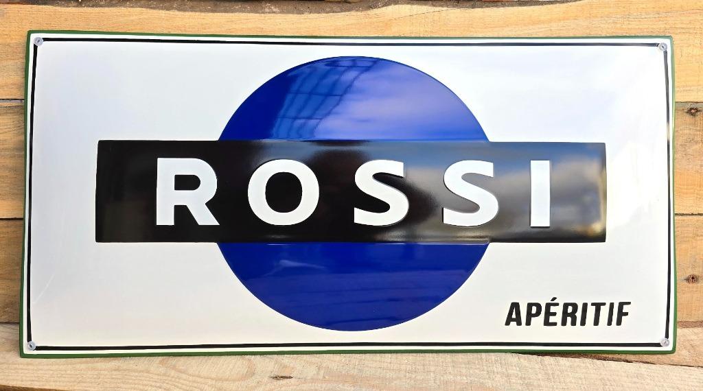 Martini Rossi vermouth emaillen reclame decoratie bord bar, Verzamelen, Merken en Reclamevoorwerpen, Zo goed als nieuw, Reclamebord