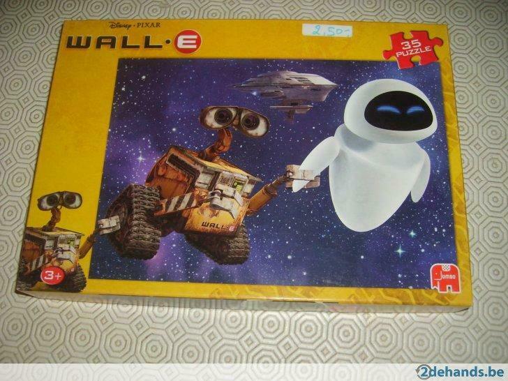 Puzzel Wall.E  35 stuks, Kinderen en Baby's, Ophalen of Verzenden, Gebruikt