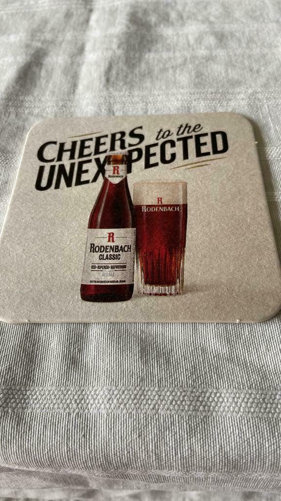 Sous-bock Rodenbach, Enlèvement ou Envoi, Neuf, Sous-bock, Autres marques