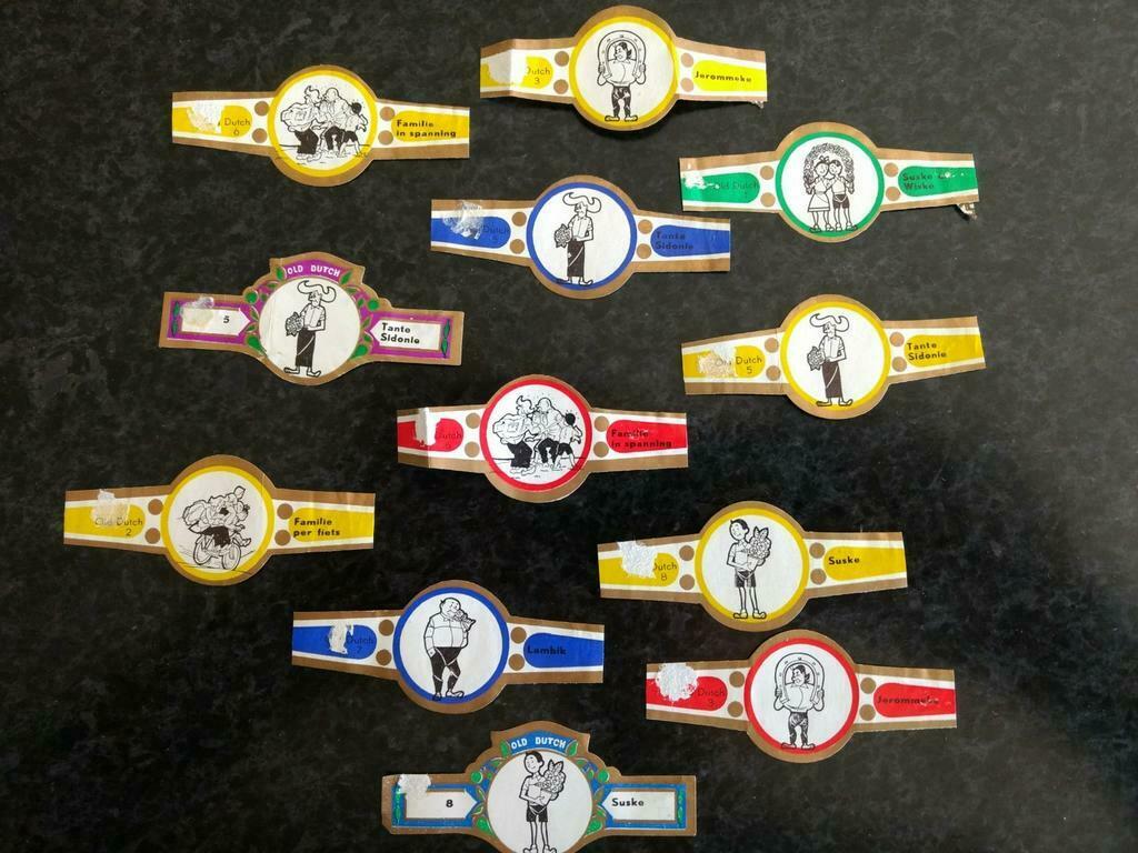 Sigarenbandjes, Ophalen of Verzenden, Zo goed als nieuw, Sigarenbandjes