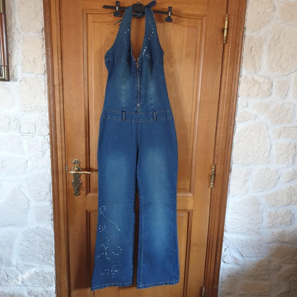 salopette en jeans, Kleding | Dames, Ophalen, Nieuw