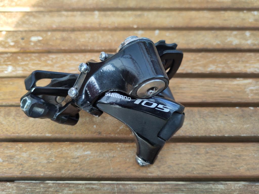 Shimano 105 achterderailleur 11-speed, Fietsen en Brommers, Fietsonderdelen, Ophalen of Verzenden, Gebruikt, Derailleur of Ketting
