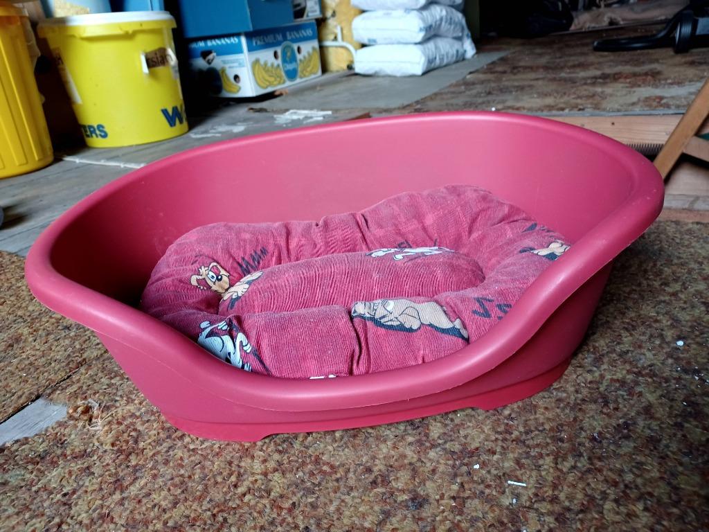 Stevig katten of hondenmandje, Dieren en Toebehoren, Kattenmanden, Ophalen of Verzenden, Zo goed als nieuw, Polyester