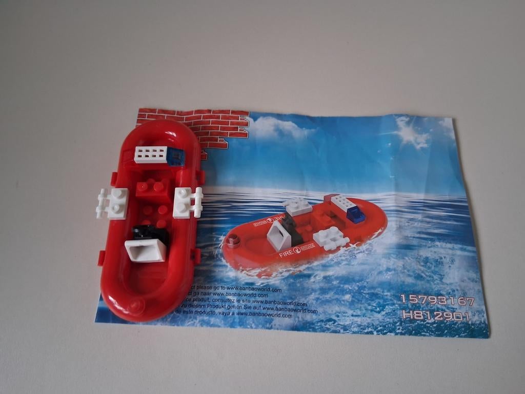Reddingsboot BanBao H812901, Kinderen en Baby's, Speelgoed | Duplo en Lego, Ophalen of Verzenden