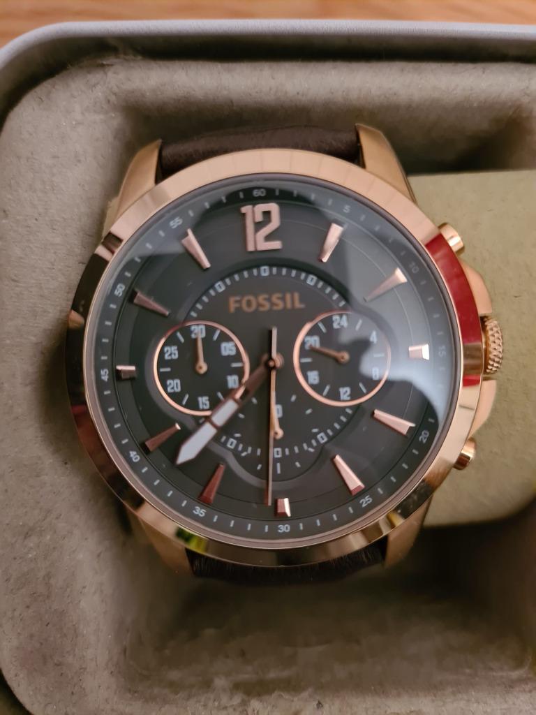 Montre Fossil authentique en parfait état, Montre-bracelet, Autres marques, Enlèvement ou Envoi, Cuir