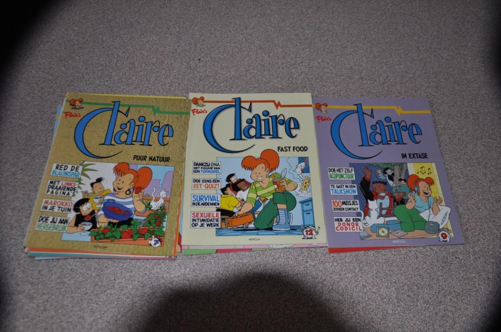 CLAIRE STRIPS nrs 1-8, Boeken, Ophalen of Verzenden, Zo goed als nieuw