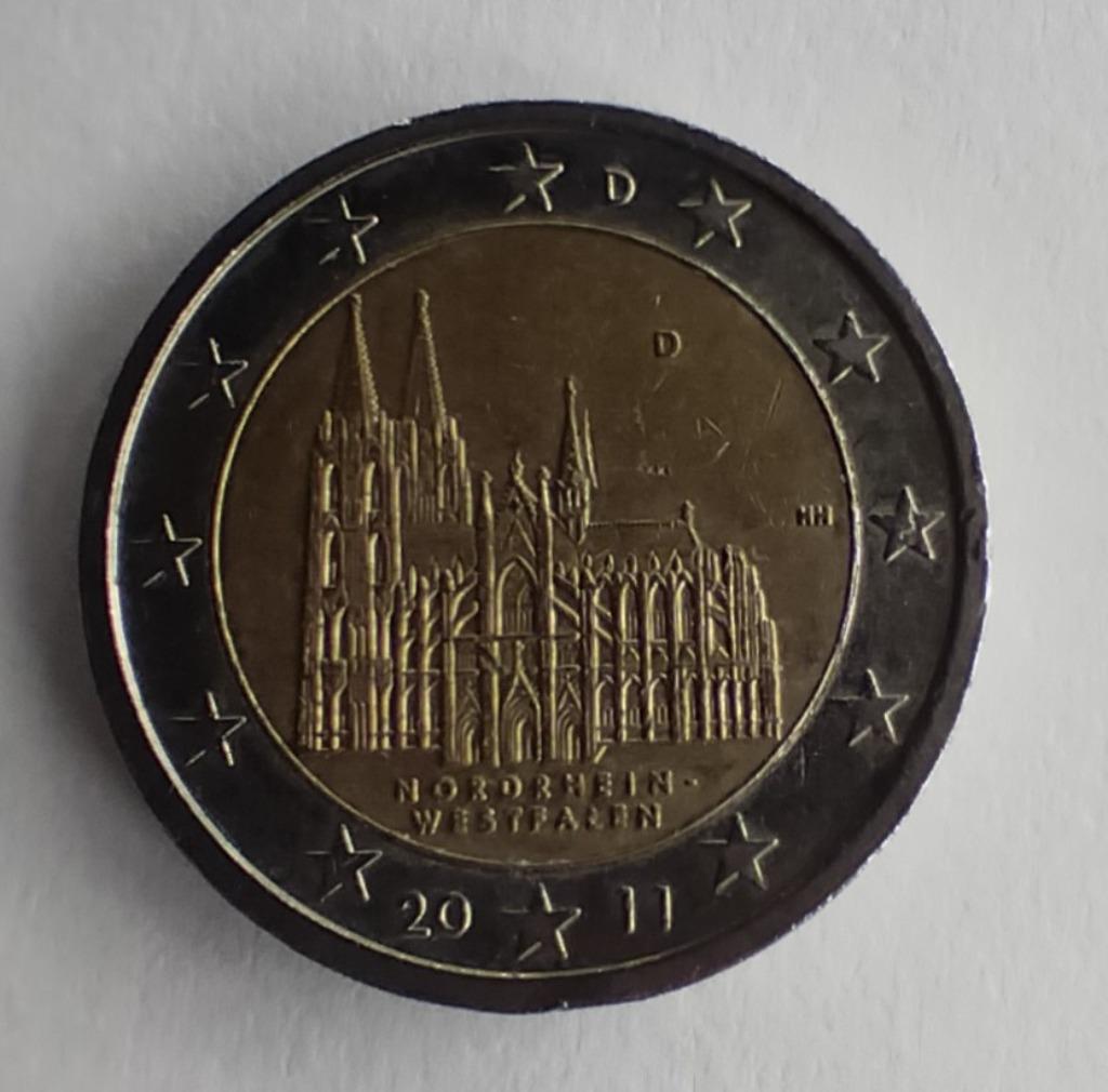 2 Euros  2011, Timbres & Monnaies, Enlèvement ou Envoi, Allemagne, 2 euros