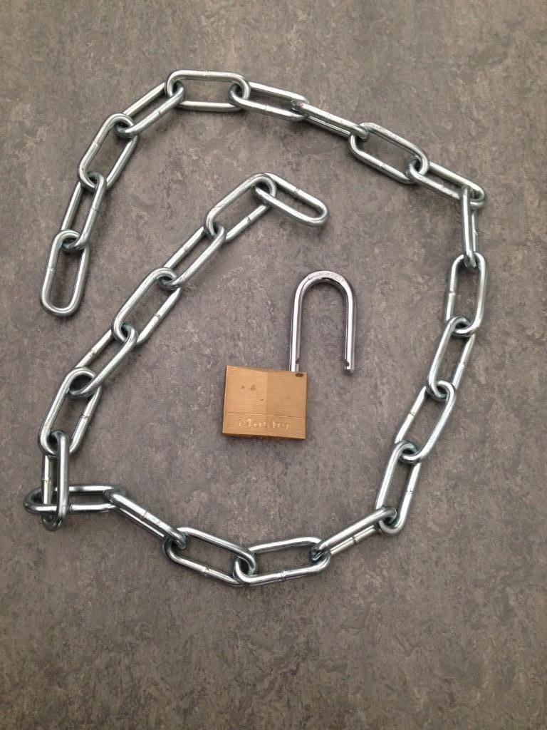 Cadenas + Chaine, Vélos & Vélomoteurs, Enlèvement ou Envoi