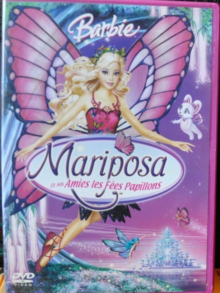 dvd barbie mariposa et ses amies fées papillons (x 20283), Enlèvement ou Envoi, Utilisé