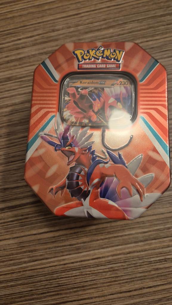 Pokemon ijzeren doos, Ophalen of Verzenden, Nieuw, Overige typen