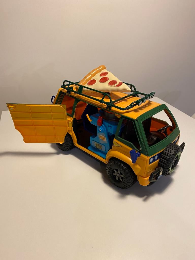 Ninja Turles movie Pizza Van met pizzawerper, Enlèvement ou Envoi, Comme neuf