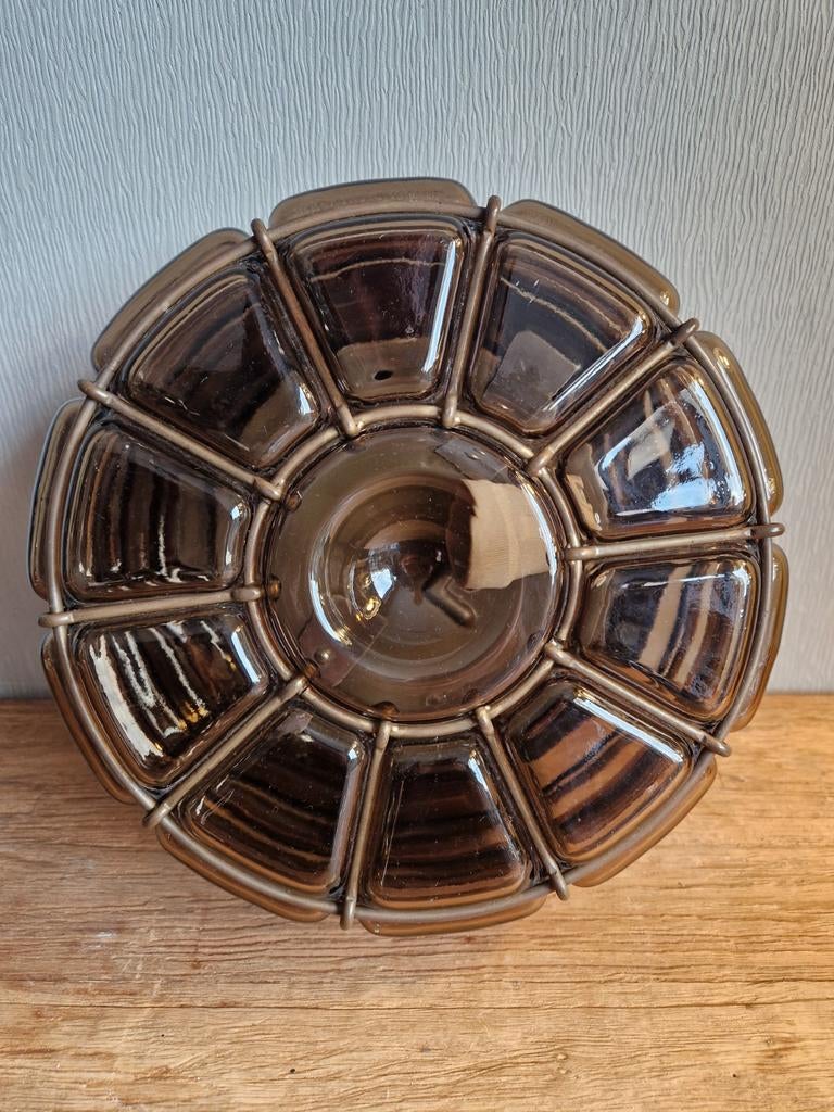 Vintage plafonnière Boom Glashütte Limburg, Antiek en Kunst, Ophalen of Verzenden