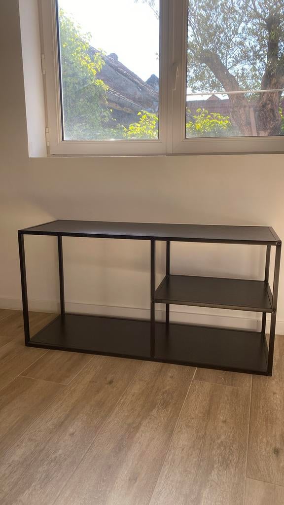 Zwarte bijzettafel, kast, Ophalen, Zo goed als nieuw