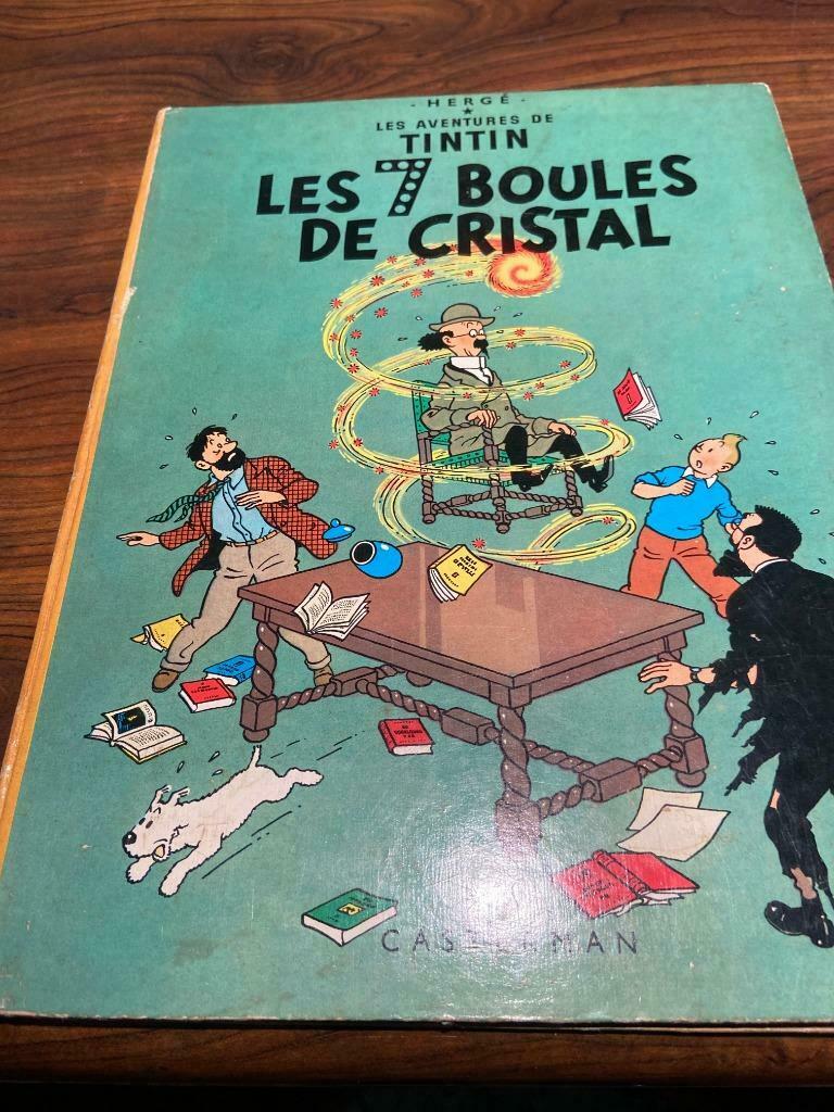 Kuifje: de 7 kristallen bollen, Ophalen, Kuifje, Gebruikt