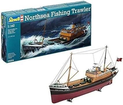 Revell | Noordzee Trawler | schip | GRATIS LEVERING, Hobby en Vrije tijd, Modelbouw | Boten en Schepen, 1:200 of kleiner, -, Verzenden
