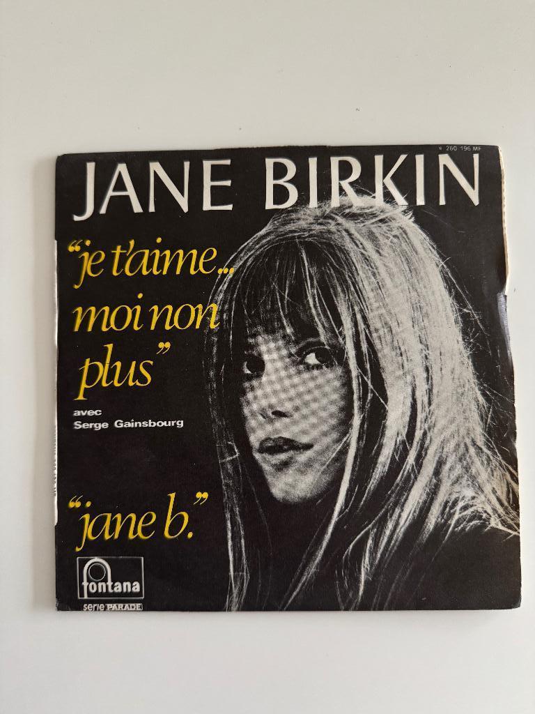 Vinyl EP / JANE BIRKIN / Je t'aime, moi non plus ..., Enlèvement ou Envoi, Utilisé, Pop