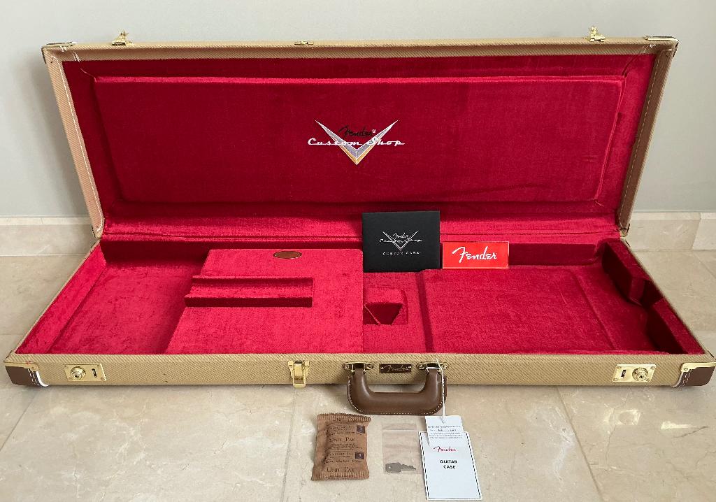 Fender Custom Shop Guitar Case Tweed Nieuw, Muziek en Instrumenten, Verzenden, Nieuw, Fender