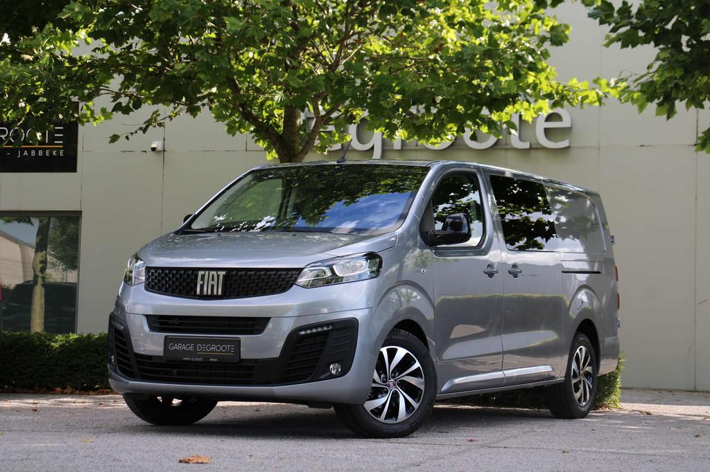 Fiat Scudo 20CDTI DUB CAB AUTOM. 180PK*TREKHAAK*BEKLEDING*CA, 177 ch, Argent ou Gris, Achat, 6 portes