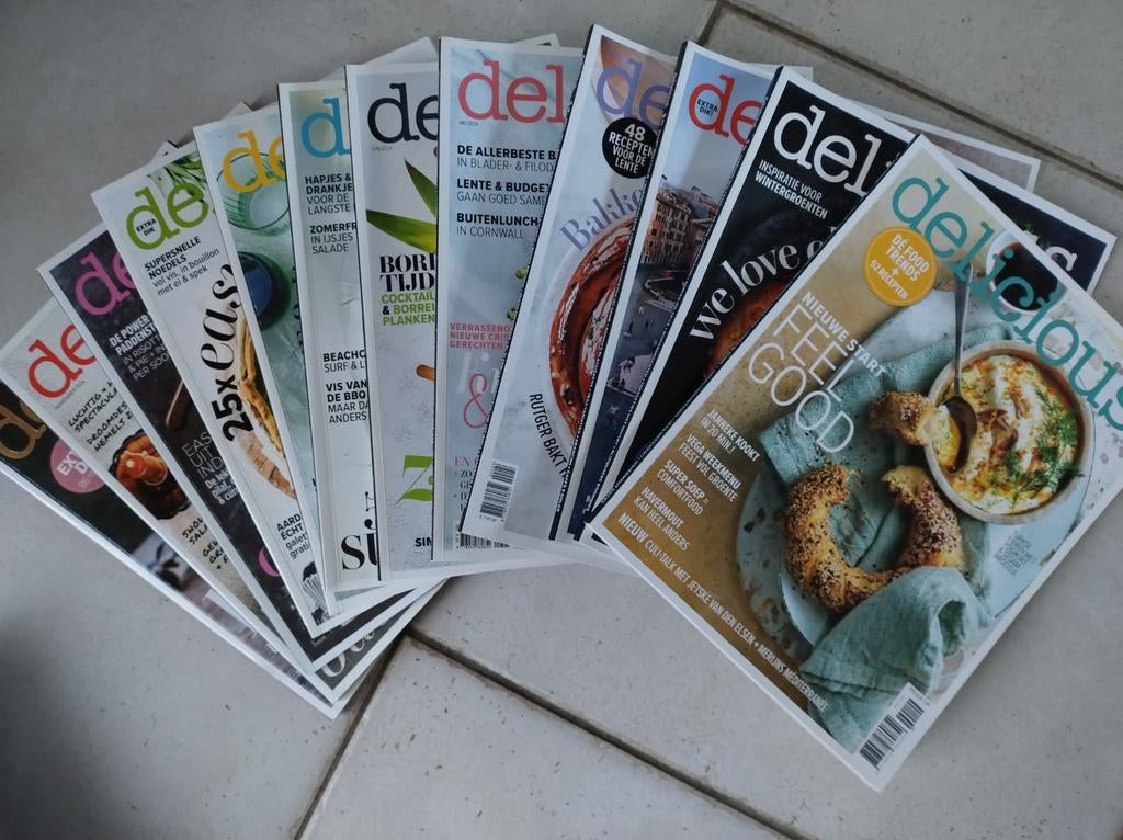 Delicious magazines, volume 2024, Enlèvement ou Envoi, Neuf
