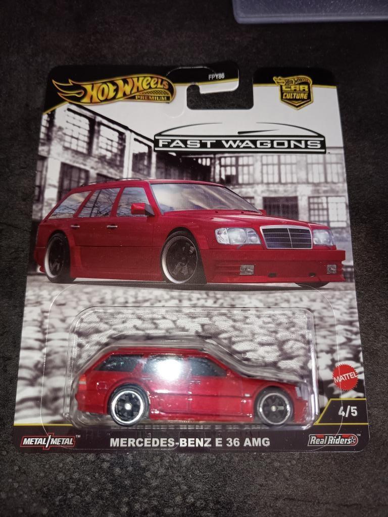 Hot Wheels Mercedes E36 AMG, Overige merken, 1:50 of kleiner, Auto, Nieuw