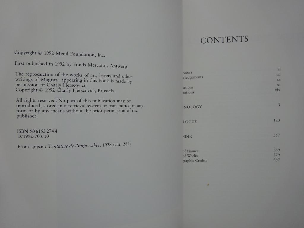 René Magritte cat. raisonné, part 1 - 1916-1930, Boeken, Ophalen of Verzenden, Zo goed als nieuw, Schilder- en Tekenkunst