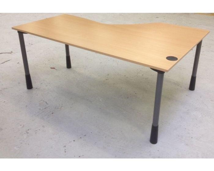 Bureau Kinnarps, Huis en Inrichting, Ophalen, Gebruikt, Beige