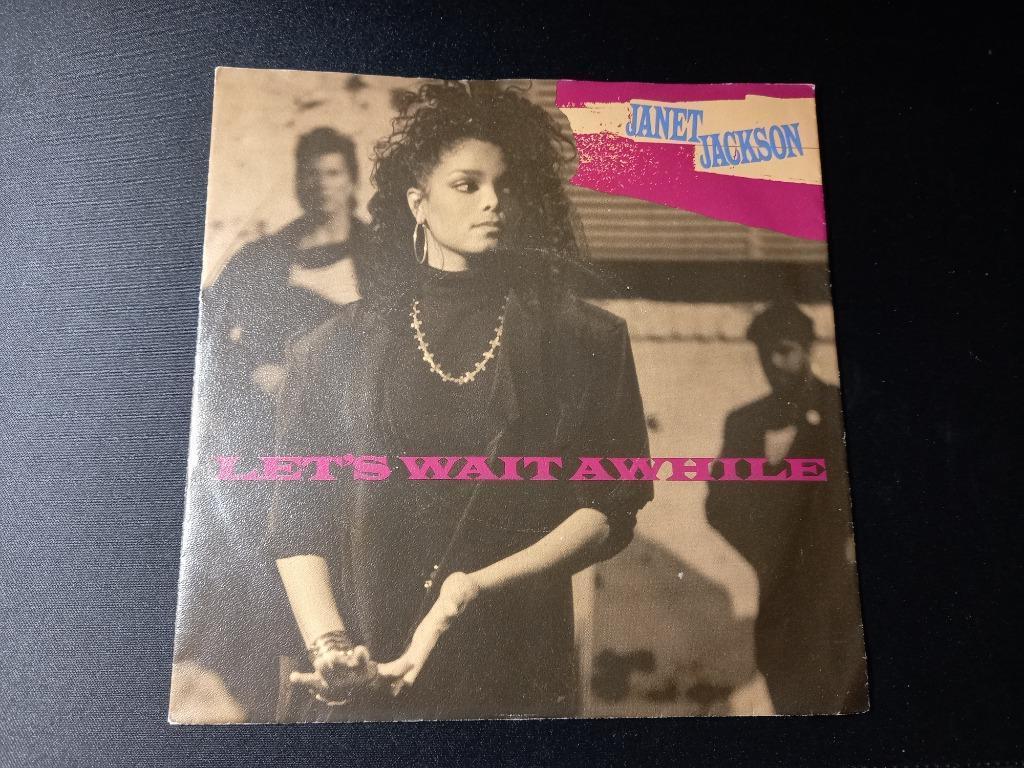 Janet Jackson – Let's Wait Awhile ' 7 = Mint, 7 inch, Single, Ophalen of Verzenden, Zo goed als nieuw