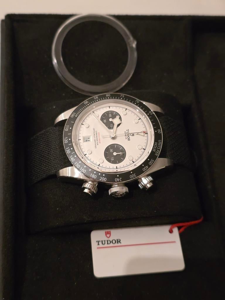 Tudor Black Bay Chrono Panda, Rolex, Acier, Enlèvement, Synthétique