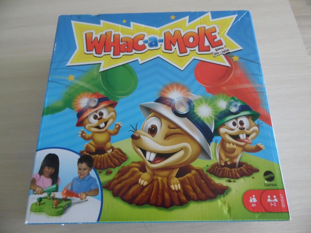 WHAC-A-MOLE         MATTEL, Enlèvement ou Envoi, Comme neuf, Sonore