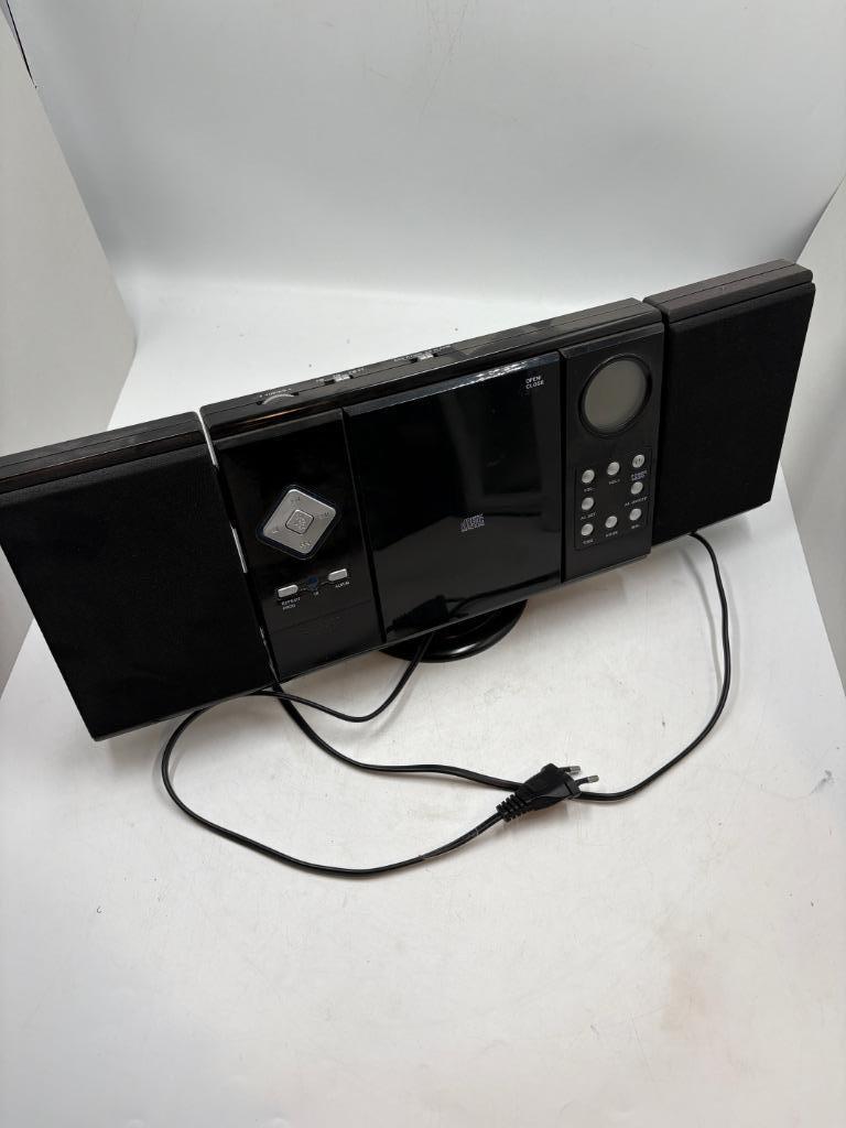 Lecteur CD et DVD OneConcept V-12 HiFi CD player Noir, TV, Hi-fi & Vidéo, Enlèvement ou Envoi
