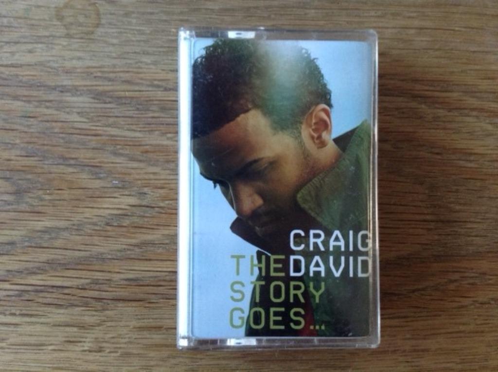 muziekcassette craig david, CD & DVD, Cassettes audio, Enlèvement ou Envoi, R&B et Soul, 1 cassette audio, Originale