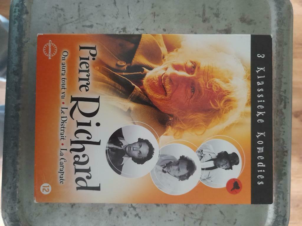 Pierre Richard box (3 films), À partir de 12 ans, Envoi, Comme neuf, Coffret