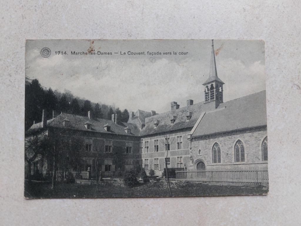 oude postkaart Marche les Dames, Collections, Envoi