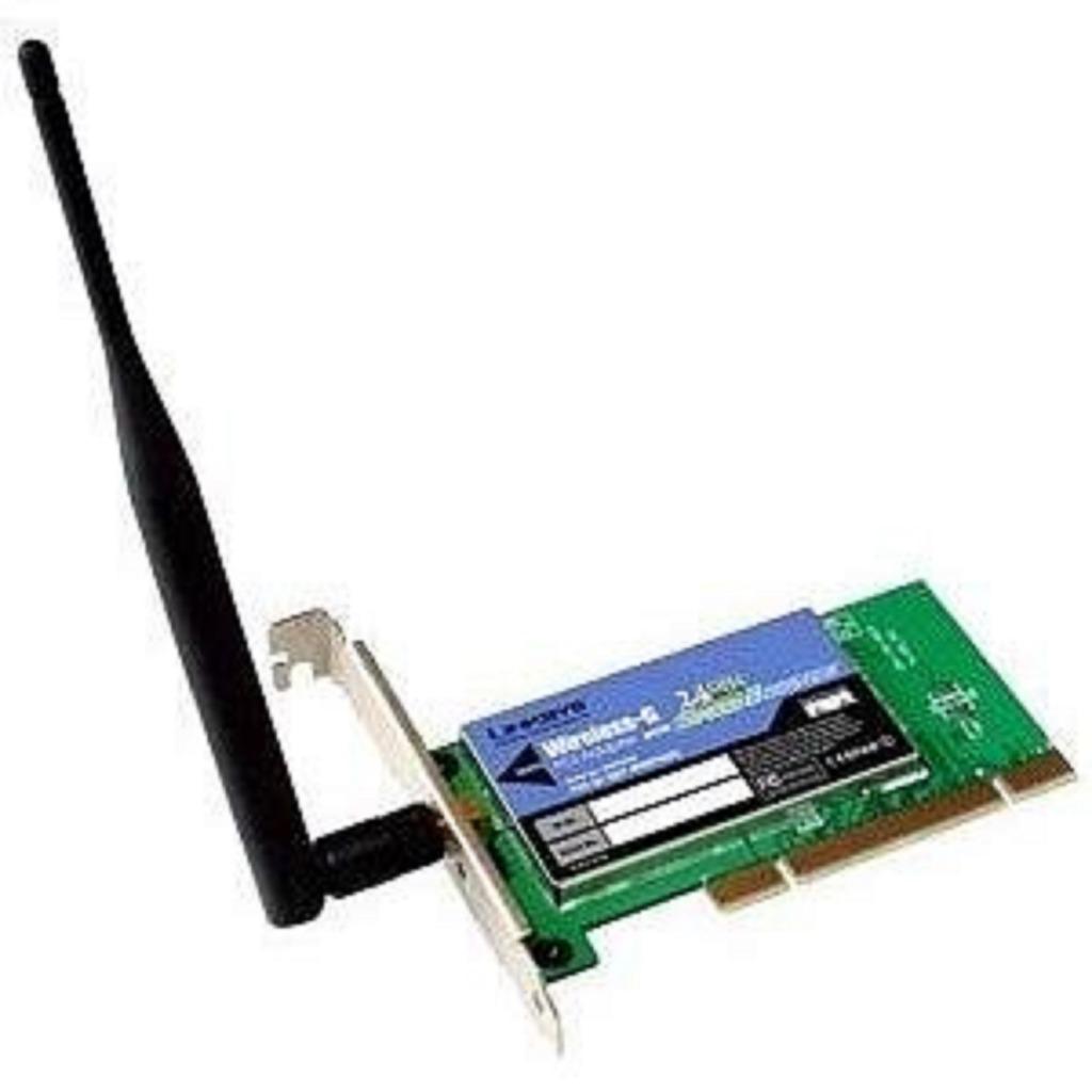 Linksys Wireless-G 2,4 GHz PCI Adapter Model No.:WMP54G, Informatique & Logiciels, Enlèvement ou Envoi, Utilisé, Interne, Linksys