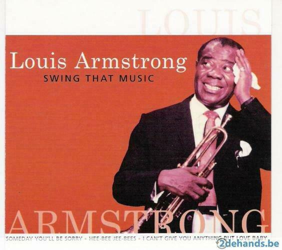 Louis Armstrong ‎– Swing That Music, Ophalen of Verzenden, Jazz