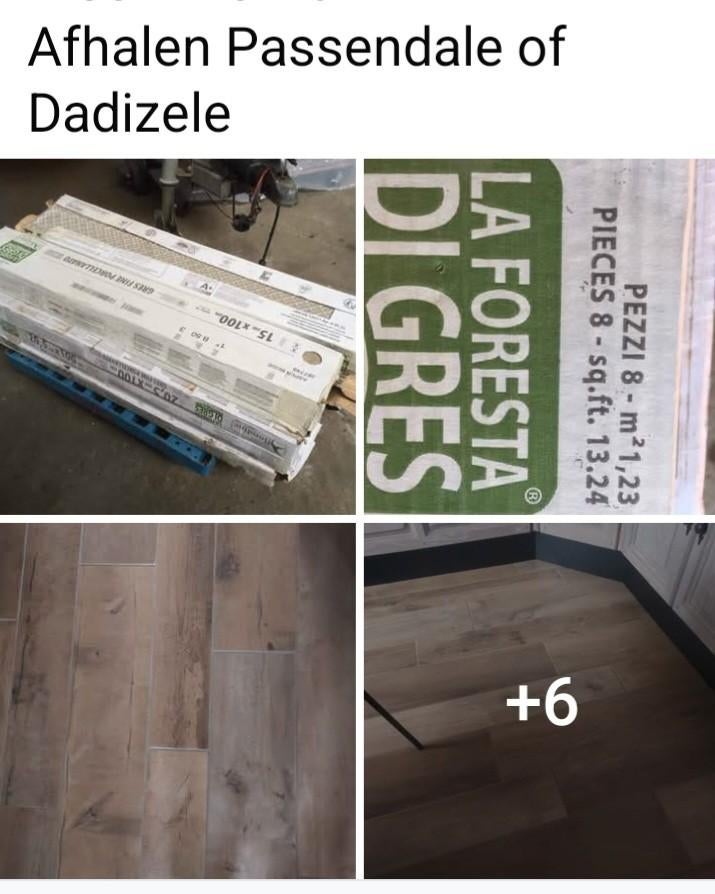 VLOER keramisch parket, Enlèvement