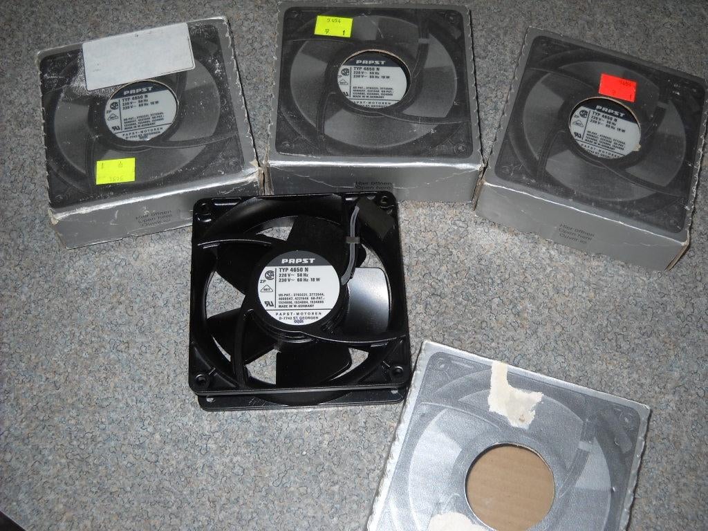 ventilatoren Papst 220 volt, Ophalen of Verzenden, Nieuw