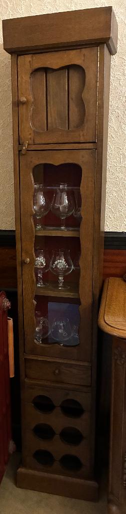 Meuble range verres/ bouteilles, 75 cm ou plus, Comme neuf, Enlèvement, 5 à 15 bouteilles