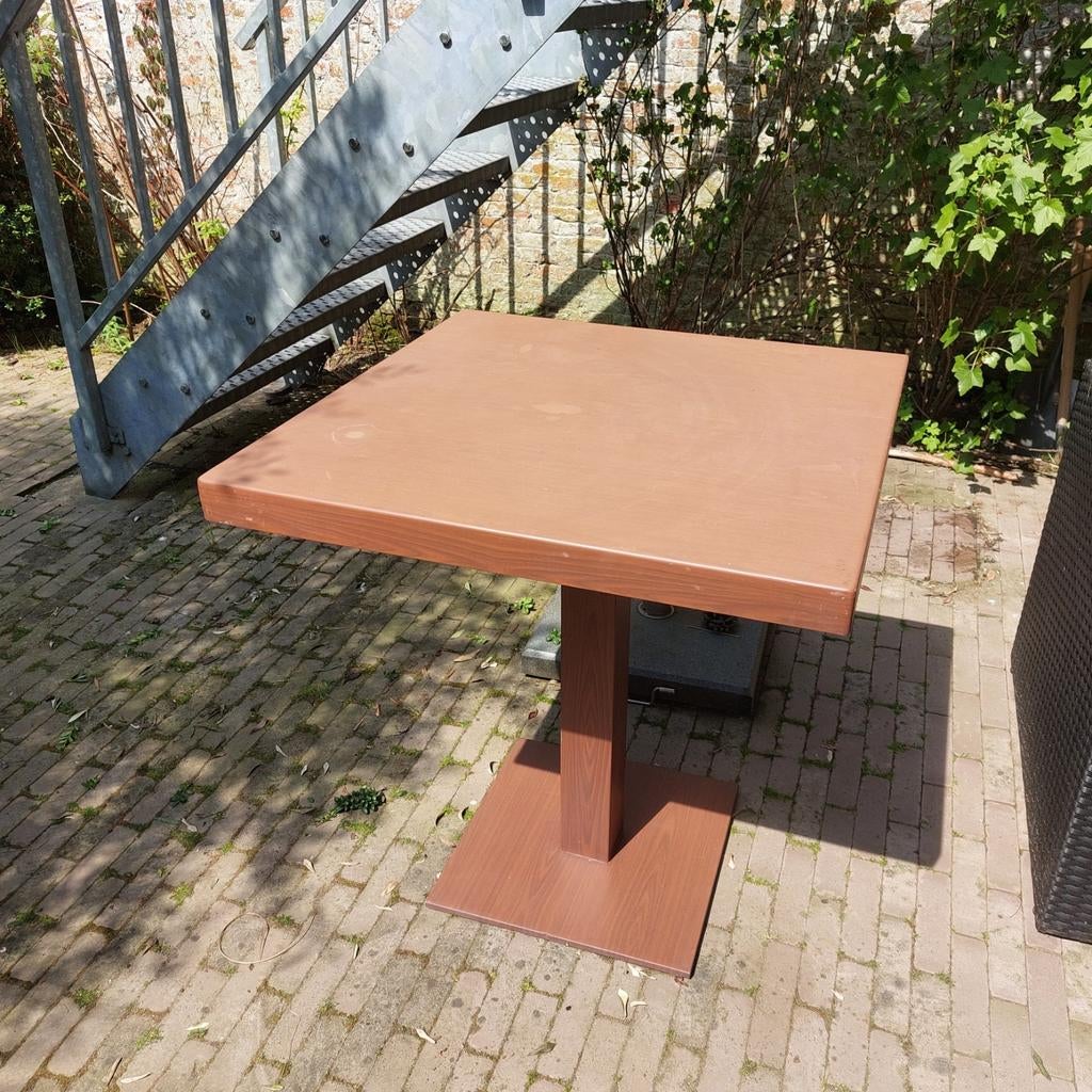 Ijzeren tuintafel, Tuin en Terras, Ophalen, Gebruikt