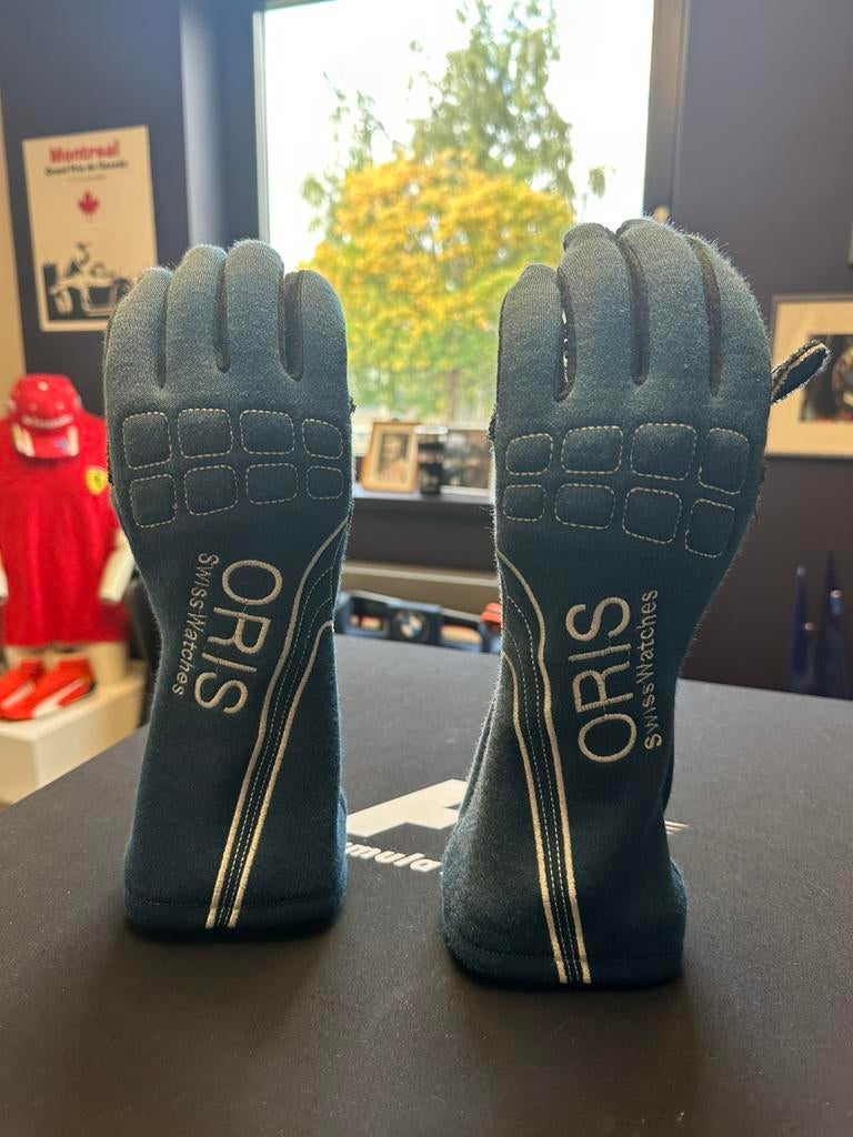 Gants originaux portés par Nico Rosberg – BMW Williams F1, Enlèvement ou Envoi, Comme neuf