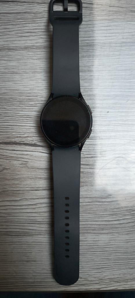 Samsung Galaxy Watch 5 40mm zwart + originele USB-C laadkabe, Handtassen en Accessoires, Smartwatches, Zwart, Ophalen of Verzenden