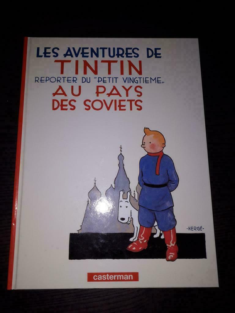 Tintin au pays des soviets, Neuf, Une BD, Enlèvement, Hergé
