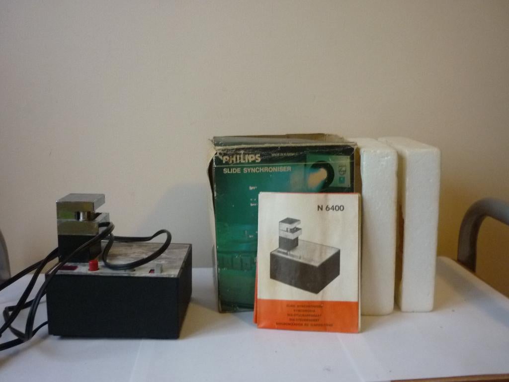 Philips N6400 - Synchroniseur de diapositives - 1967, Enlèvement ou Envoi